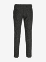 Jack & Jones Tmavě šedé pánské kalhoty s příměsí vlny Jack & Jones Franco