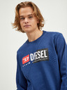 Diesel Tmavě modrá pánská mikina Diesel
