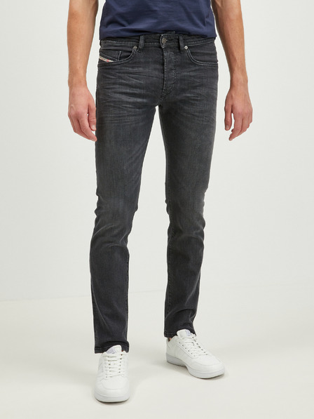 Diesel Tmavě šedé pánské slim fit džíny Diesel