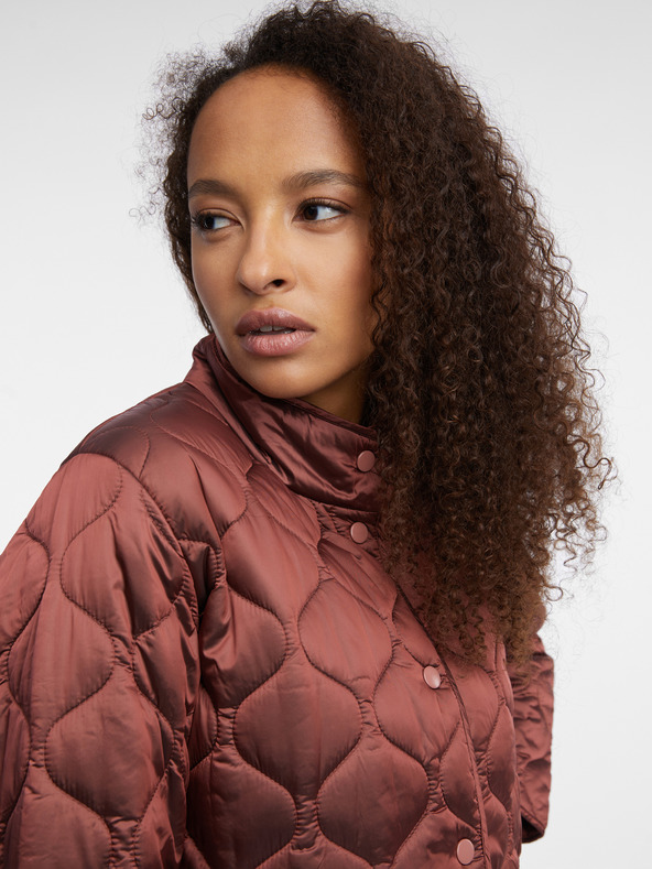 Orsay Hnědá dámská prošívaná lehká bunda ORSAY