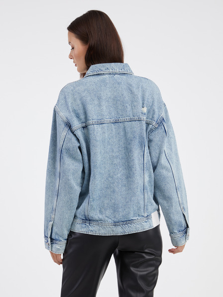 Tom Tailor Denim Modrá dámská džínová bunda Tom Tailor Denim