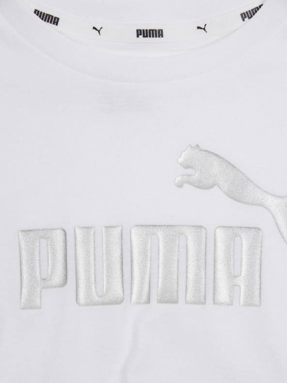 Puma Bílé holčičí tričko Puma ESS+