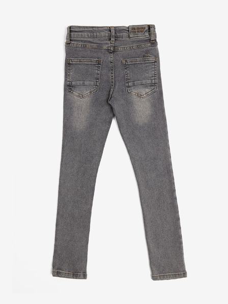 name it Šedé holčičí skinny fit džíny name it Pete