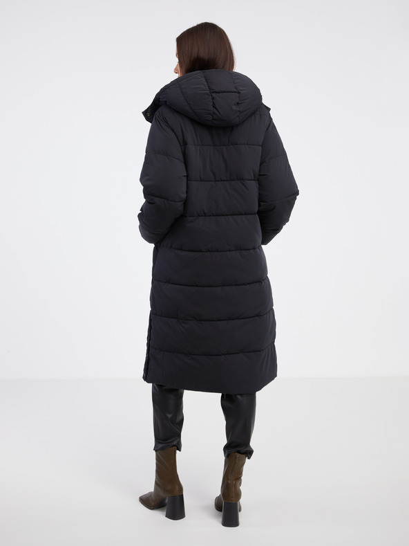 Scotch & Soda Černý dámský kabát Scotch & Soda