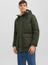 Jack & Jones Khaki pánská zimní parka Jack & Jones Clip