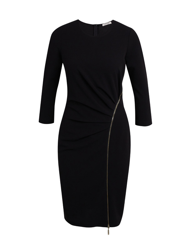 Orsay Černé dámské pouzdrové šaty ORSAY