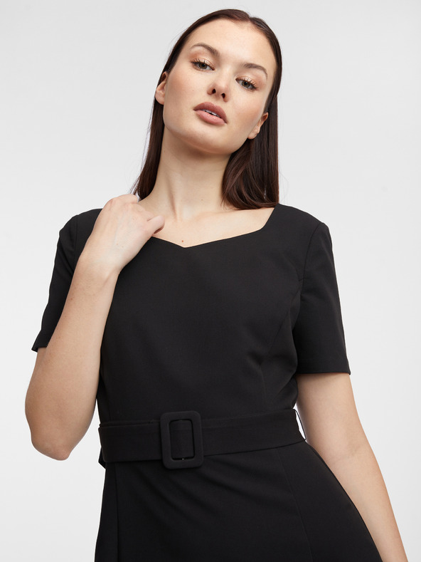 Orsay Černé dámské šaty ORSAY