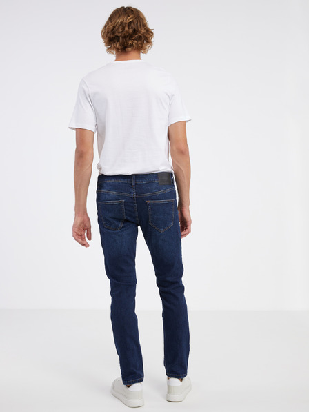 ONLY & SONS Tmavě modré pánské slim fit džíny ONLY & SONS Sweft