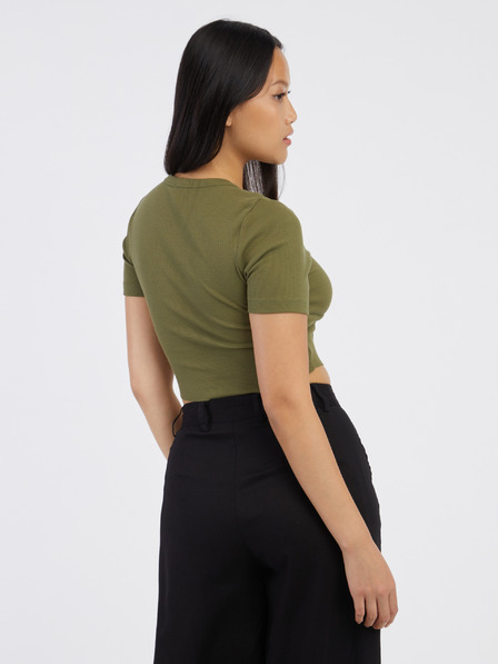 ONLY Khaki dámský crop top ONLY Lola