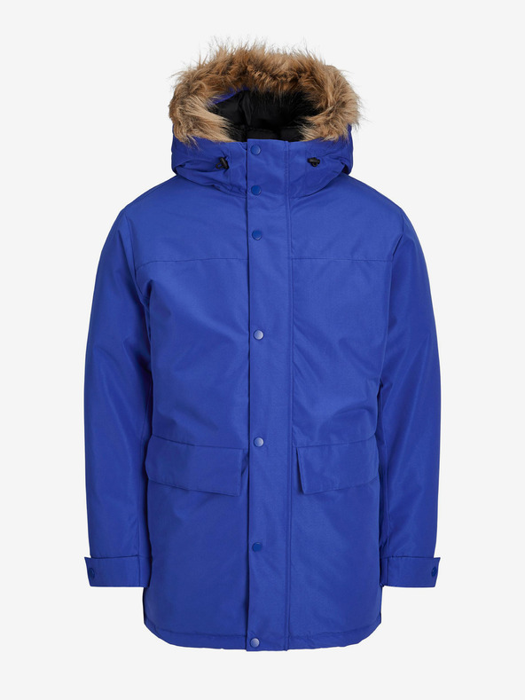 Jack & Jones Modrá pánská zimní parka Jack & Jones Champ
