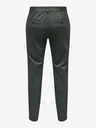 ONLY & SONS Šedé pánské kostkované chino kalhoty ONLY & SONS Mark