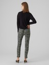 AWARE by VERO MODA Šedé dámské vzorované kalhoty AWARE by VERO MODA Gracelynn