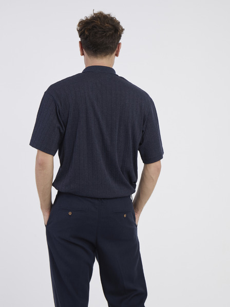 Jack & Jones Tmavě modré polo tričko Jack & Jones Connor