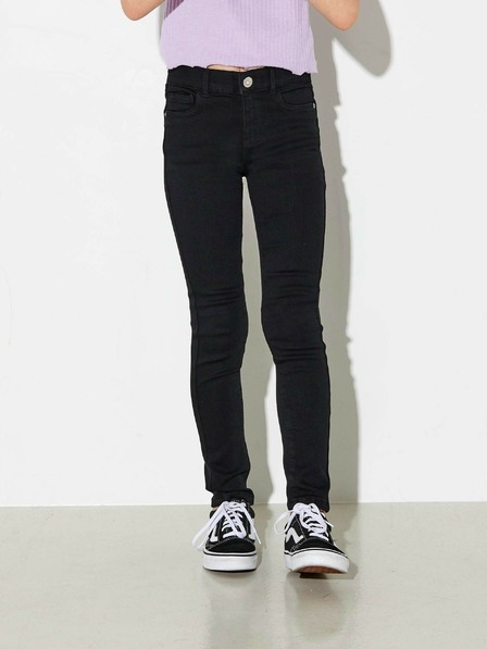 ONLY Černé holčičí skinny fit džíny ONLY Rain