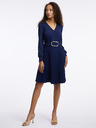 Orsay Tmavě modré dámské šaty ORSAY
