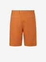 Pepe Jeans Oranžové pánské kraťasy s příměsí lnu Pepe Jeans