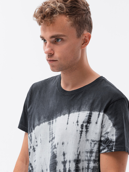 Ombre Clothing Šedé pánské tričko Ombre Clothing