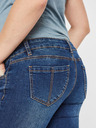 Mama.licious Modré těhotenské 3/4 slim fit džíny Mama.licious Lola