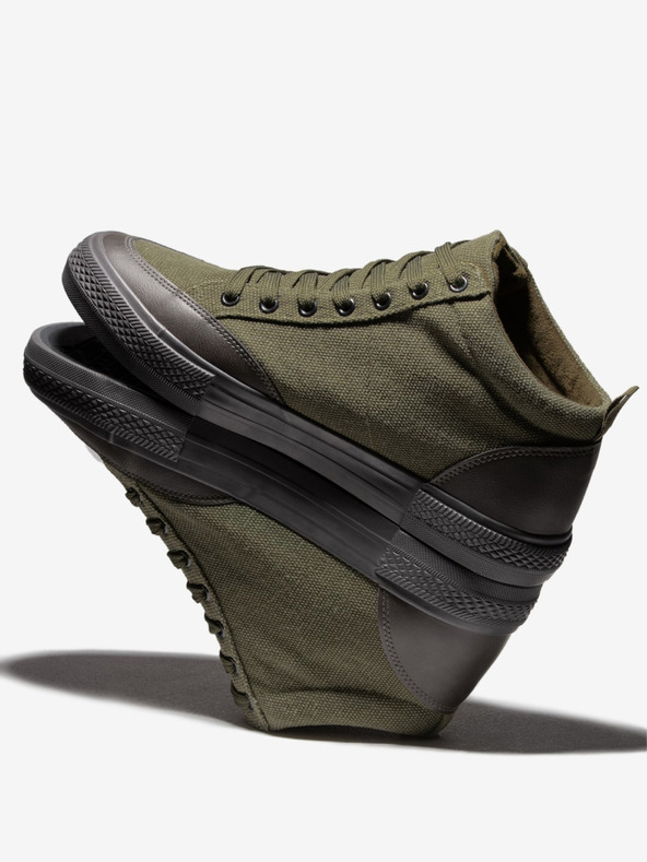 Ombre Clothing Černo-zelené pánské sneakers boty Ombre Clothing T377