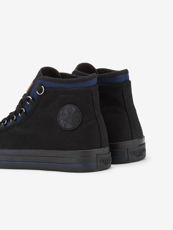 Ombre Clothing Černé pánské sneakers boty Ombre Clothing T375