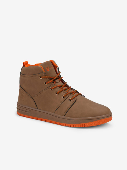 Ombre Clothing Hnědé pánské zimní sneakers boty Ombre Clothing T311