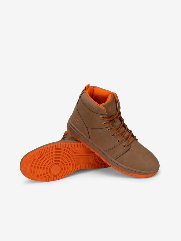 Ombre Clothing Hnědé pánské zimní sneakers boty Ombre Clothing T311