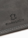 Ombre Clothing Pánská kožená peněženka - černá A417