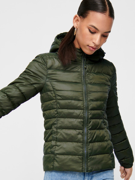 ONLY Khaki prošívaná bunda ONLY Tahoe