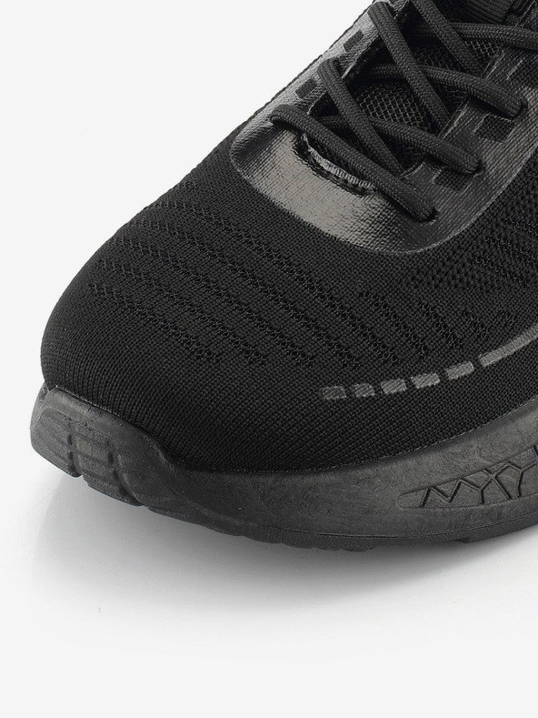 NAX Černé pánské tenisky NAX Heram