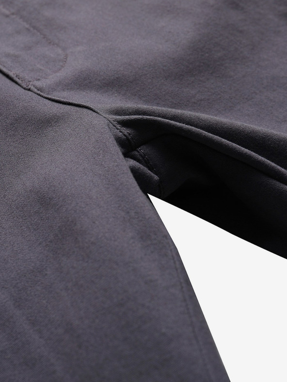 NAX Tmavě šedé dámské kraťasy NAX GURBA