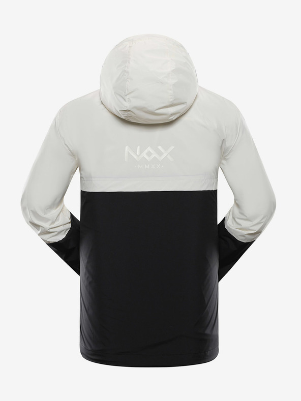 NAX Krémovo-černá pánská bunda NAX ZALEW