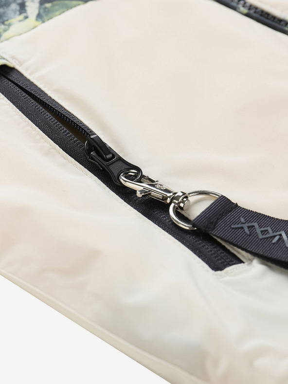 NAX Žluto-béžová dětská vzorovaná bunda NAX IMUFO