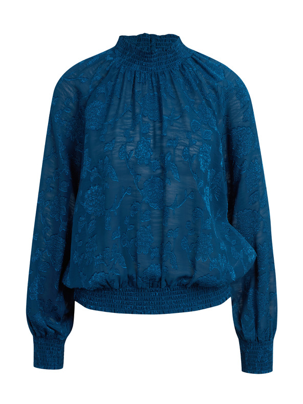 Orsay Modrá dámská vzorovaná halenka ORSAY