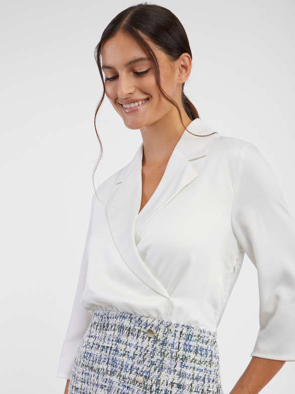 Orsay Modro-bílé dámské šaty ORSAY