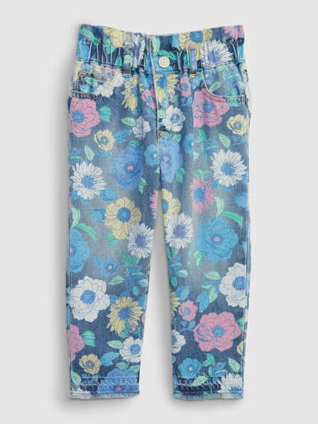 GAP Baby džíny mom floral GAP