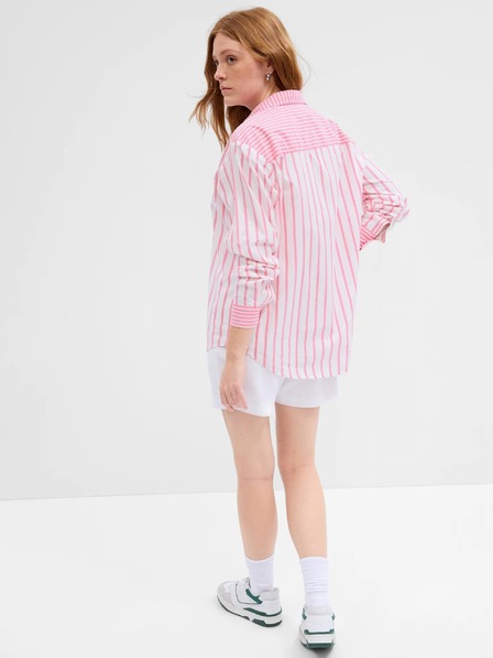 GAP Pruhovaná košile oversize GAP