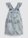 GAP Baby džínové kraťasy s laclem GAP