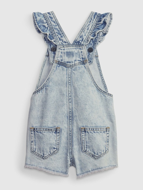 GAP Baby džínové kraťasy s laclem GAP