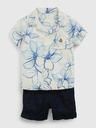 GAP Baby lněná košile a kraťasy GAP