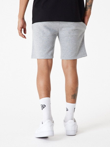 New Era Šedé pánské kraťasy New Era League essentials shorts NEYYAN