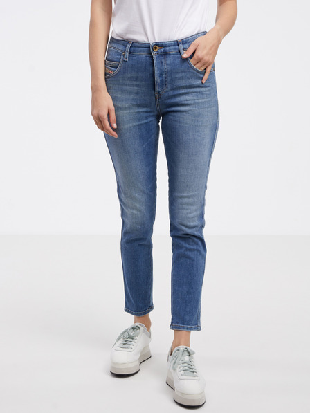 Diesel Modré dámské slim fit džíny Diesel Babhila L