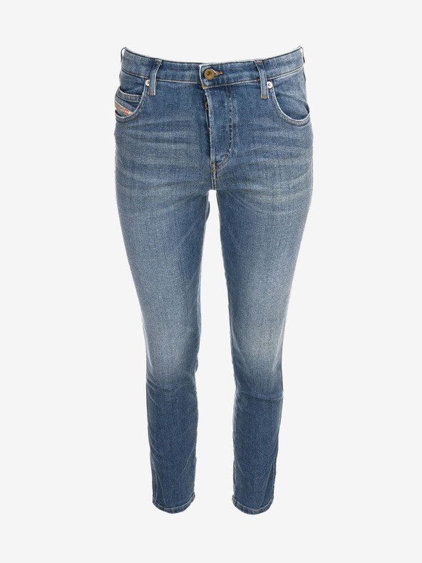 Diesel Modré dámské slim fit džíny Diesel Babhila L