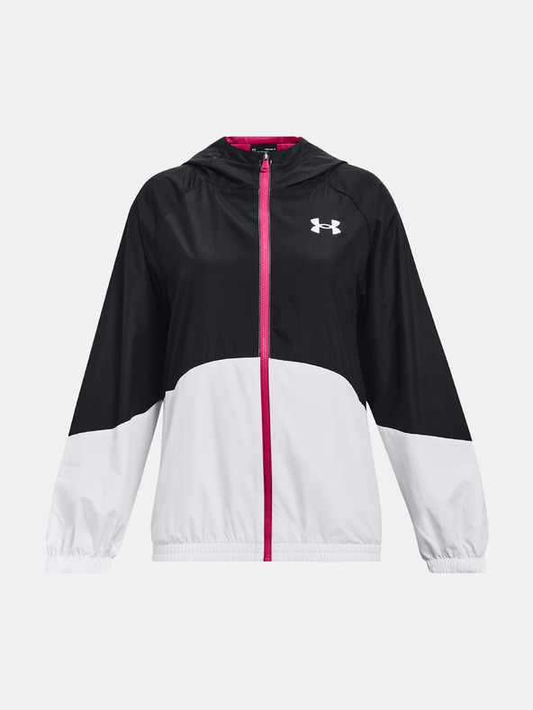 Under Armour Dívčí bunda Under Armour Woven FZ Storm Jacket
