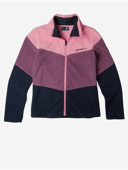 O'Neill Fialovo-růžová holčičí mikina O'Neill Coral Fleece