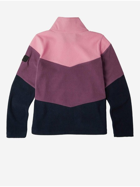 O'Neill Fialovo-růžová holčičí mikina O'Neill Coral Fleece