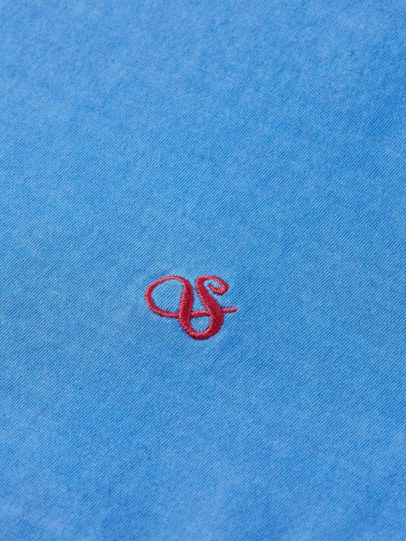 Scotch & Soda Modré pánské tričko Scotch & Soda