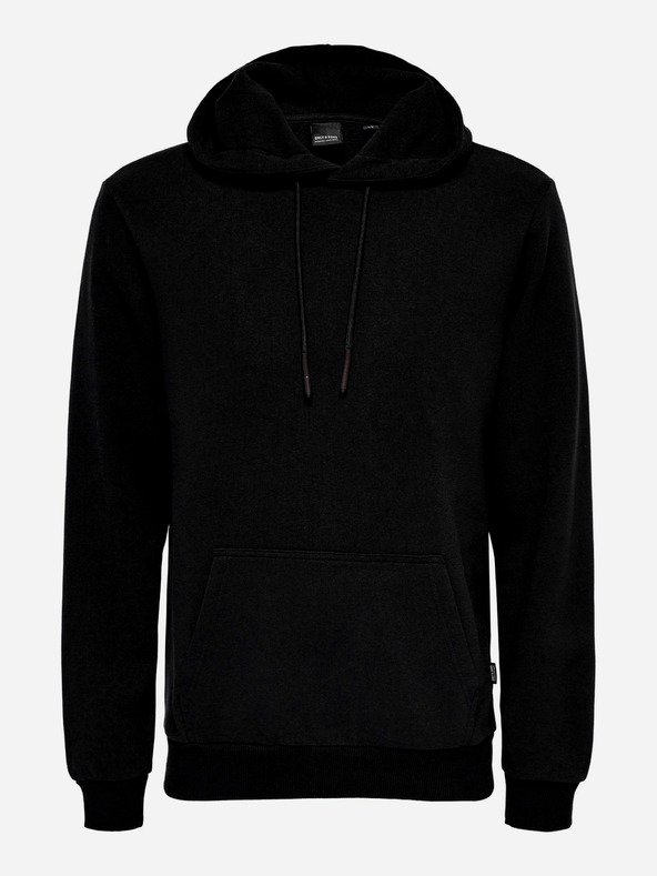 ONLY & SONS Tmavě modrá pánská basic mikina s kapucí ONLY & SONS Ceres