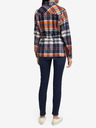 Scotch & Soda Modrý dámský lehký krátký kabát s příměsí vlny Scotch & Soda
