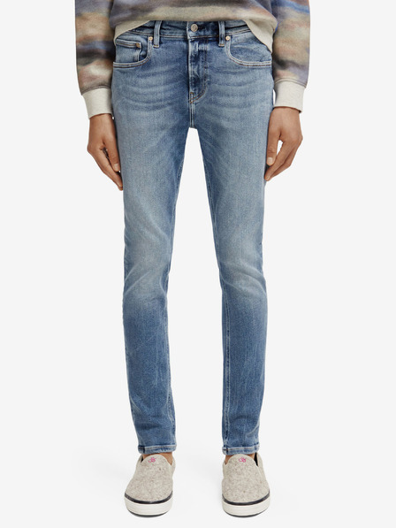 Scotch & Soda Modré dámské slim fit džíny Scotch & Soda