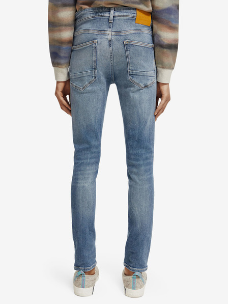 Scotch & Soda Modré dámské slim fit džíny Scotch & Soda